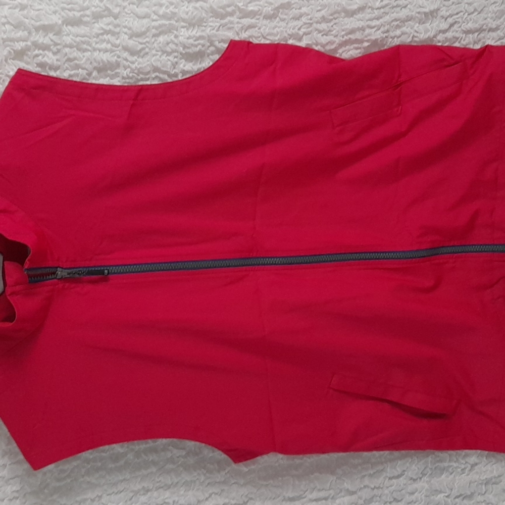 Cutter $ Buck Vest Medium Red #60